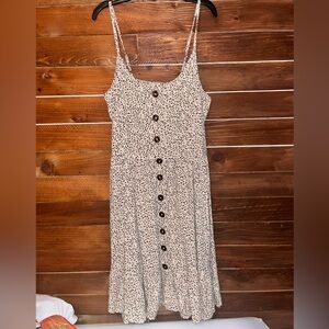Cheetah print summer dress